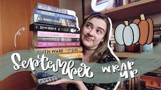 I read 21 books in September and found a new favorite  || September Wrap Up