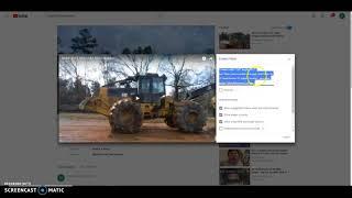 Add YouTube Video to Equipment Listings on LumbermenOnline!