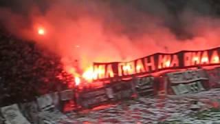 PAOK FANS PYRO BANNER (ONE CITY ONE CLUB 1926)