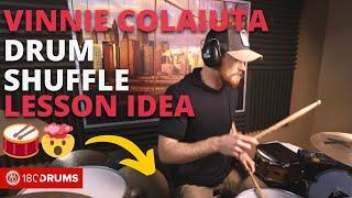 Vinnie Colaiuta Inspired Sextuplet Shuffle [Drum Lesson]