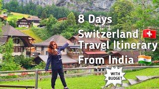 How To Plan Switzerland Trip From Indial Swiss Travel Plan In Hindi, Flight, Visa, Hotels, All Costs