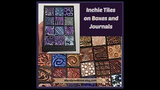 Decorating a Secret Compartment Box with Polymer Clay Tiles