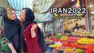 Grand Bazaar Walking Tour Langrood CITY iran Bazaar - iran walking tour 2022