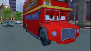 Cars 2: The Video Game (PC) - Playable London Double Decker Bus - Mod Showcase