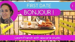 French for Beginners - Bonjour ! - My first French situation with subtitles