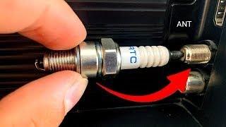 Insert a Spark Plug into Your TV and Watch All Channels Worldwide!  Why Isn’t This Patented?