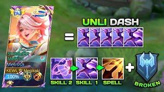 GLOBAL MELISSA PERFECT SKILL COMBO FOR UNLIMITED DASH FINALLY REVEALED!! 