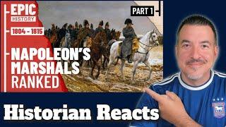 Napoleon's Marshals Part 1 - Epic History Reaction