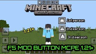 f5 button minecraft pe 1.21+ | f5 mod for minecraft pe 1.21 | f5 button mcpe 1.21+