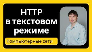 HTTP в текстовом режиме | Компьютерные сети 2024 - 11