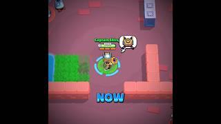 Teleport Now  Then #brawlstars #shorts