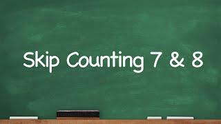 CC Skip Counting 7 and 8