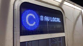 IND Subway: R211T (C) Local Train Ride from 168th Street to Euclid Avenue