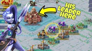 Lords Mobile - Got crazy report! He sent leader in fort and went to sleep. 2 rallies to zero 45m