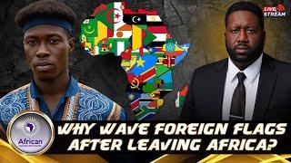 Message From The Motherland, African Brotha Calls Out Those Who Leave Africa But Wave Their Flags