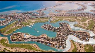 El Gouna Egypt Feb 2024 [4K] - My first experience at the Red Sea...amazing.