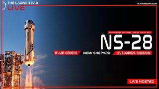 LIVE! Blue Origin NS-28 Crew Launch