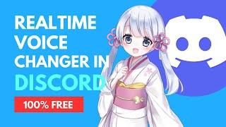 How to Change Your Voice in Realtime on Discord (& Games) with this FREE AI