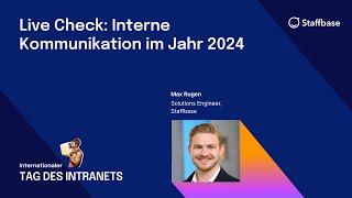 Live Check: Interne Kommunikation im Jahr 2024