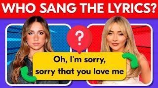Who Sang The Lyrics | The Greatest Hits Songs  Music Quiz