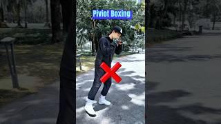Pivot Boxing Mistakes #boxing #hienboxingofficial #beginnerboxing  #tips #training