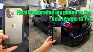 Getting the new iPhone 13 Pro and getting it setup