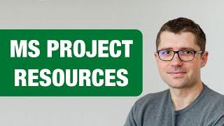 MS Project Resources - Resource Types and Allocation