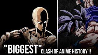 GOKU VS SAITAMA - One of the greatest clash of anime history !!