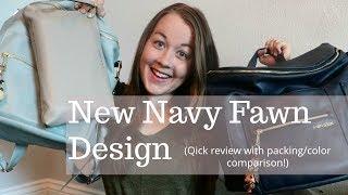 New Navy Fawn Design Bag! (Review & Comparison)