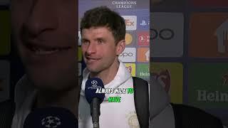 Müller The Hero of the Match: Thomas Claims Player of the Match Trophy #podcast #football #interview