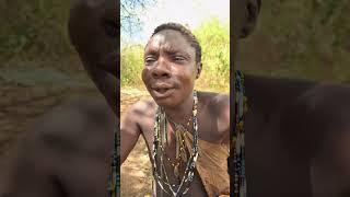 Hadzabe Tribe bushmen Chabba learning English language 