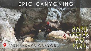 Extreme Canyoning Adventure at Harmankaya Canyon | Thrills Below 6°C