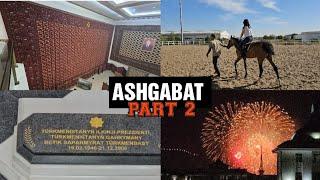 GRAVE of TURKMENBASHY the 1st leader of Turkmenistan ,worlds largest carpet & more | Ashgabat part 2