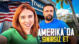 Amerika'da Sınırsız Et Yedik!