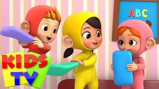 Năm con khỉ nhỏ | Video giáo dục | Kids Tv Vietnam | Nhac thieu nhi hay nhất | Vần điệu trẻ