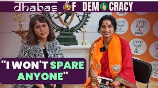 "Owaisi Should Explain Why..." I Meet Madhavi Latha, Praised By Modi, BJP Neta in Hyderabad I Barkha