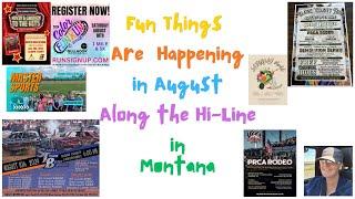 August Event's Happening Along the Hi_Line and Surrounding Area