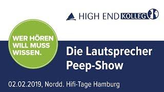 Die Lautsprecher Peep Show - Technik pur ohne Marketing-Plattitüden