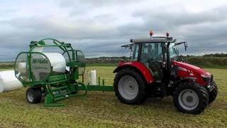 McHale Orbital High Speed Round Bale Wrapper