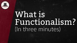 What is Functionalism | Sociology and Anthropology | Definition, Examples, and Criticisms