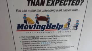 Asheville moving company reviews  U-Haul moving help in Virginia Liberty Movers, New 10ft truck