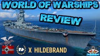 Hildebrand T10/DEU/BC + CV "Ein Kreuzer mit 2 Fliegerstaffeln?!" *Review*️ in World of Warships 