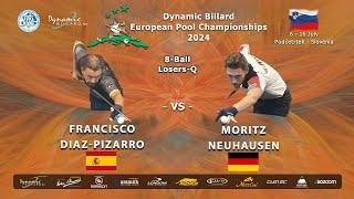 Day 7; It's 8-ball: Dynamic Billard European Championships 2024 Men, Women, Wheelchair & U23's.