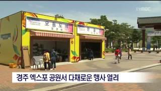 [포항MBC뉴스]경주 엑스포 공원서 다채로운 행사 열려