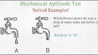 Mechanical Aptitude Test Solved Questions | Mechanical Comprehension Test |