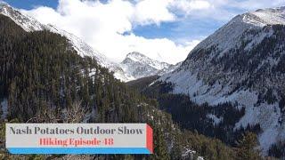 Hiking at Zapata Falls and North Fork South Zapata Creek in Southern Colorado