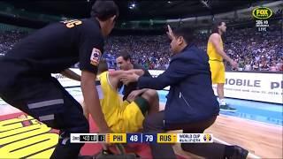 (Full) FIBA World Cup qualifier Philippines vs Australia brawl Basketball