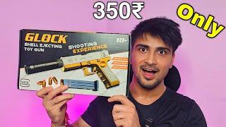 Glock Shell Ejecting Toy Gun Unboxing And Review | Better Than Expensive Toy Guns