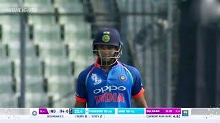 Ind Vs Srilanka U19 asia cup 2018 final | Yashasvi Jaiswal 85*