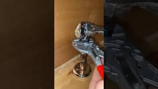 Compression Valve Installation. How many errors in this video? #plumber #plumbing #shorts